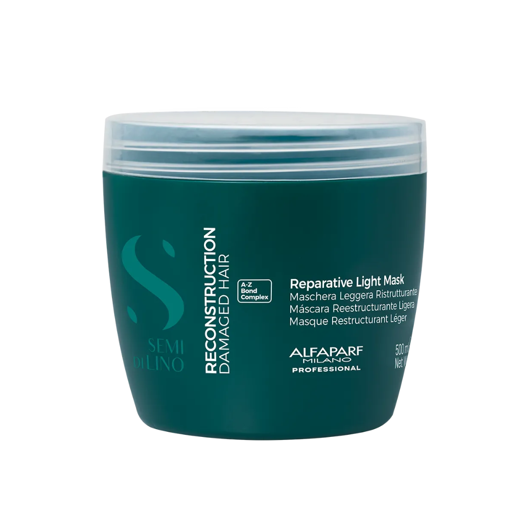 alfaparf alfaparf light maschera reparative reconstruction semi di lino 500ml pf027569 - foto 1