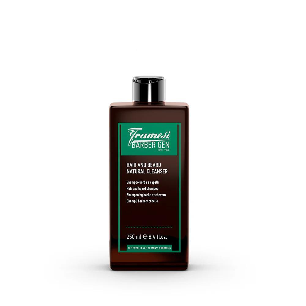 framesi framesi barber gen hair and beard natural cleanser 250ml - foto 1
